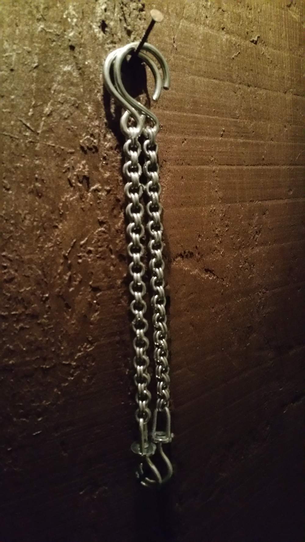 Double Loop Stainless Steel Rein Chains