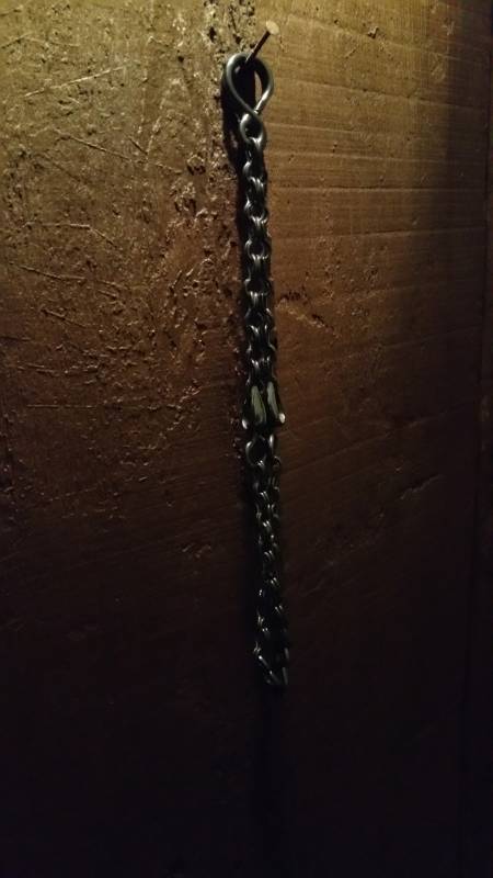 Rein Chains Anodised charcoal 1