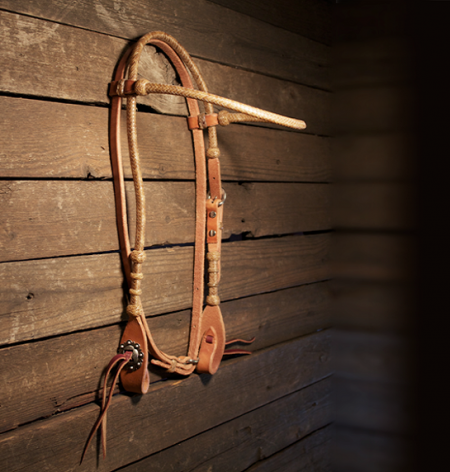 Headstall Del Rio Braided Browband 1